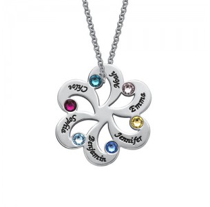 Personalized Birthstone Necklace JEWJONE101443